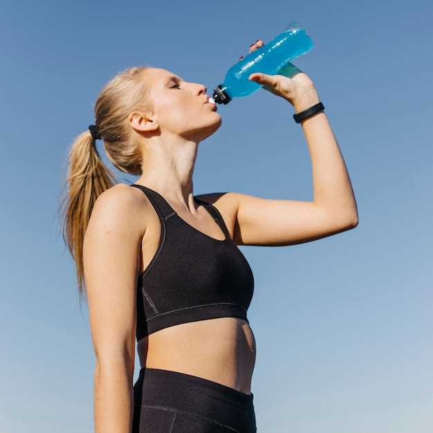 Нормы потребления воды в зависимости от возраста и активности